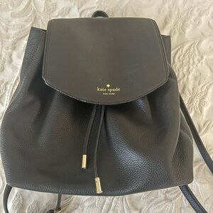 Kate Spade Classic Black Backpack